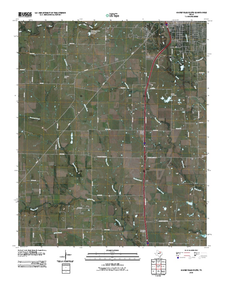 Topographic Map of Gainesville South PDF United States Geological