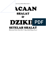 Adzkarus Shalah Buku