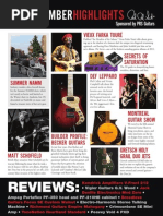 Premier Guitar - August 2015 USA | PDF | Guitars | Guitar Family