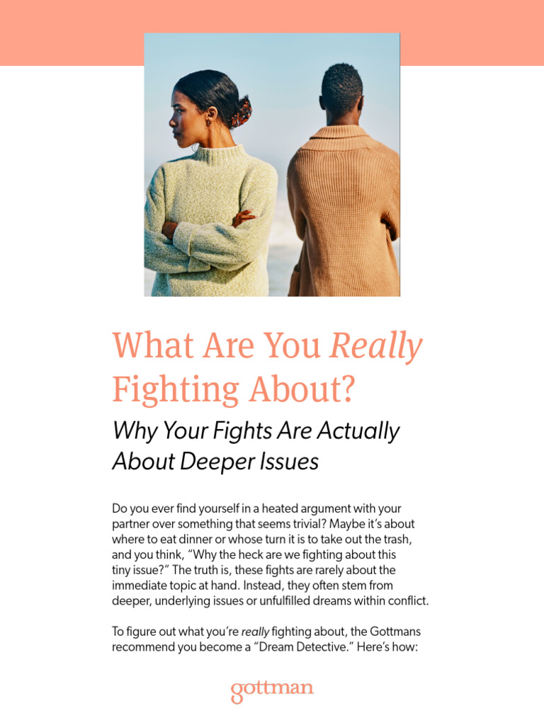 Love Notes - What Are You Really Fighting About - v2 | PDF