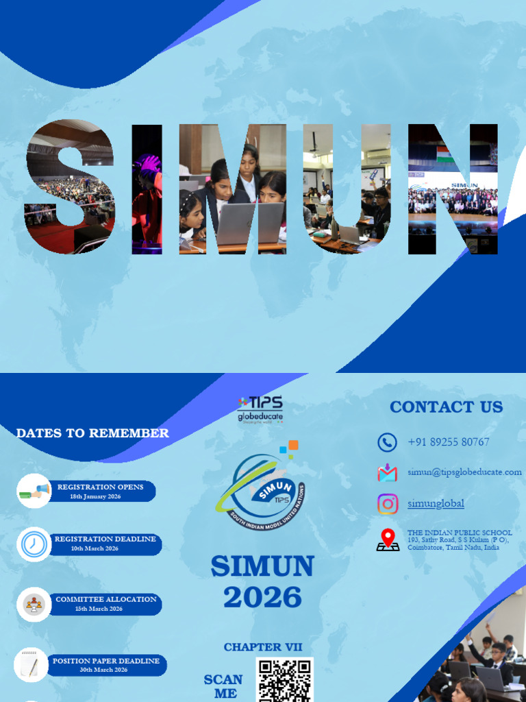 SIMUN 2026 Brochure | PDF | Global Politics | International Relations