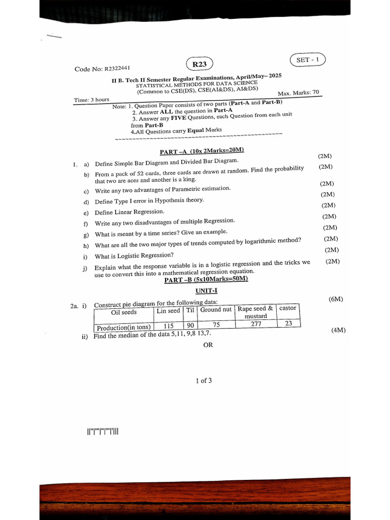 SMD Model Papers | PDF