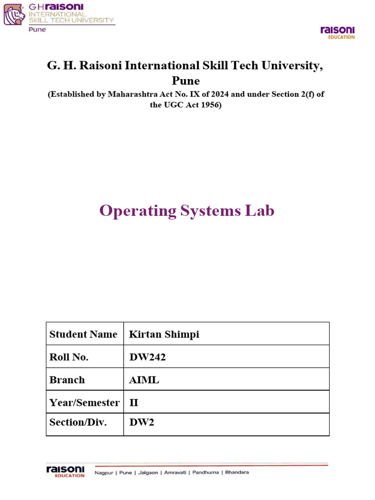 OS Practicals | PDF | Computer File | Directory (Computing)