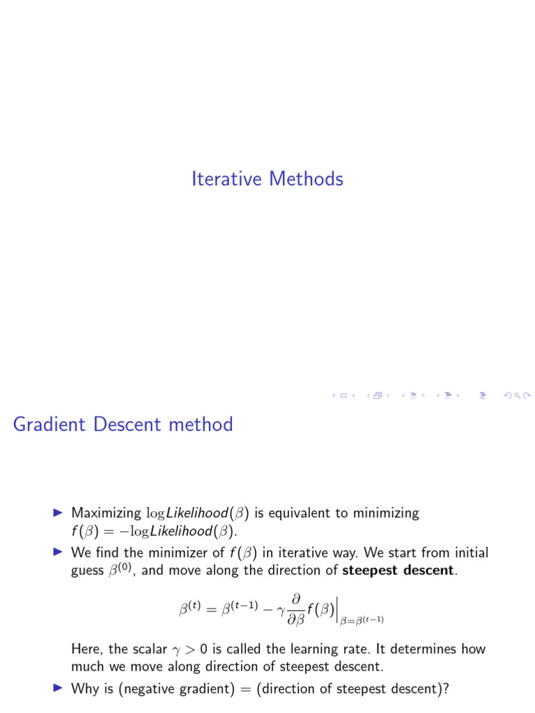 Iterative Methods | PDF