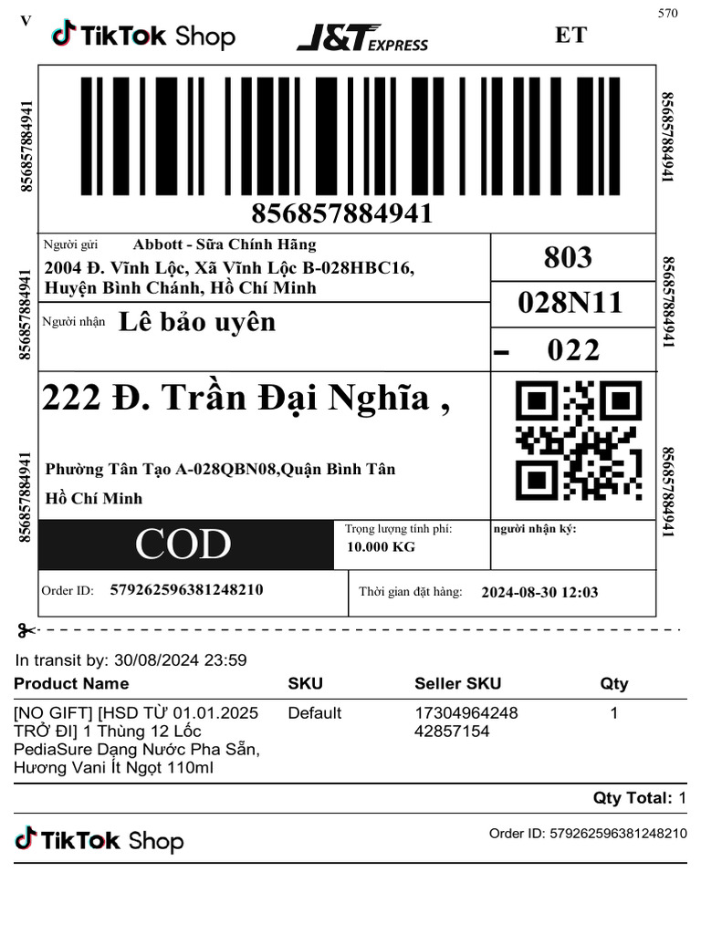 08 31-14-28 03 - Shipping Label+Packing List | PDF