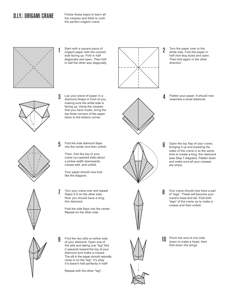 Origami Crane PDF