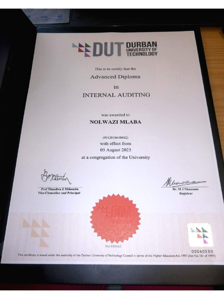 Advanced Diploma Certific | PDF
