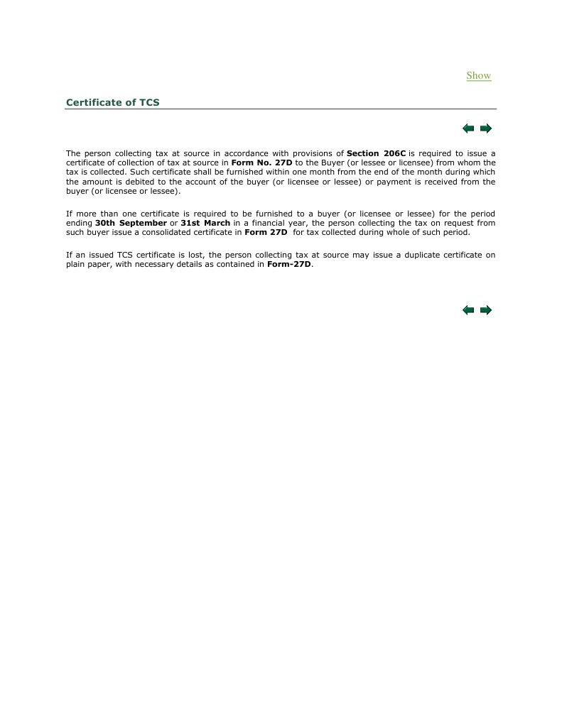 TCS Certificate Issuance Guidelines | PDF