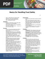 Cold Food Storage Guidelines Chart | PDF | Food Storage | Refrigerator