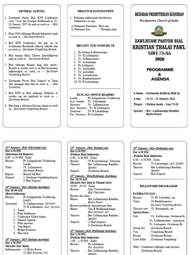 Bial KTP Conference Programme 2026 | PDF | Chess Theory | Chess Openings