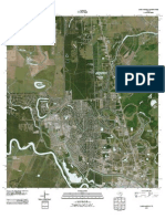 Topographic Map of Lake Jackson