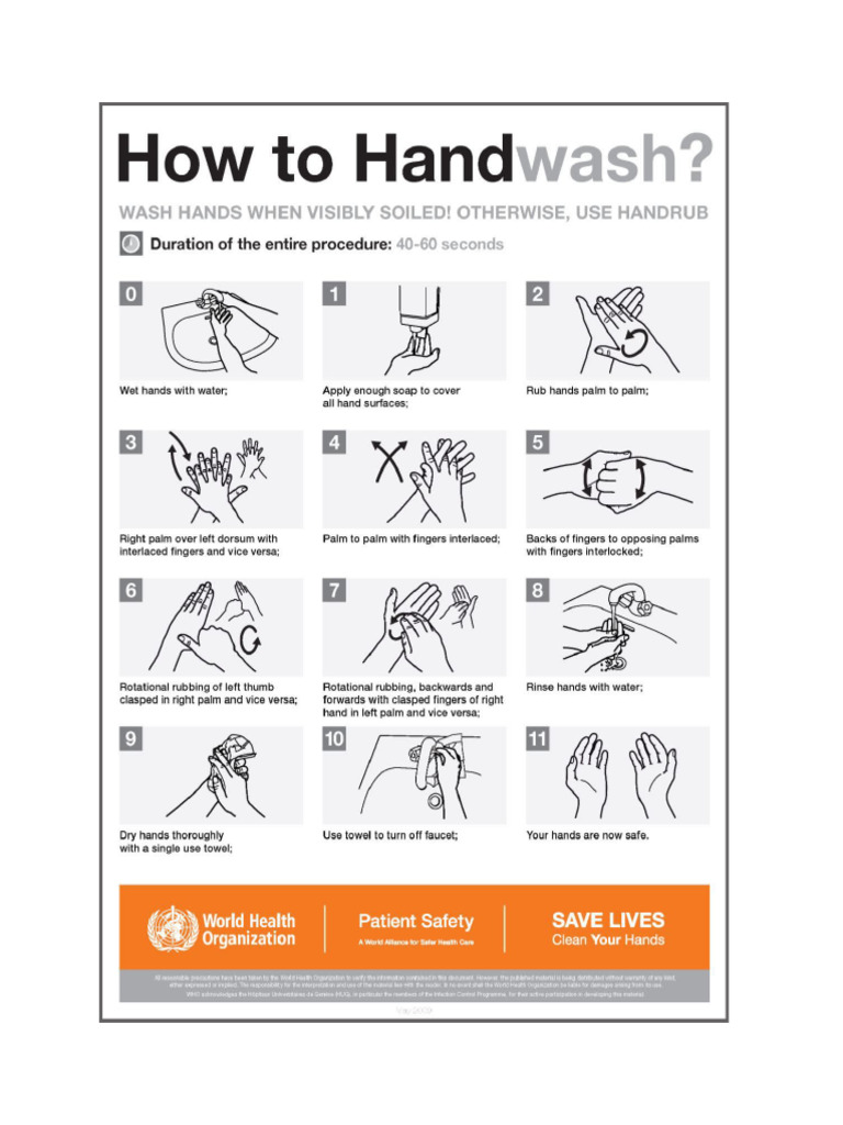 Hand Hygiene | PDF