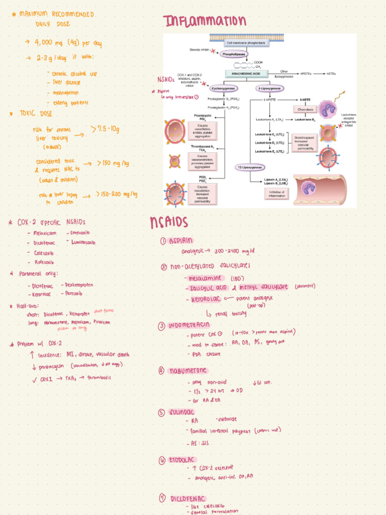 Nsaids | PDF | Nonsteroidal Anti Inflammatory Drug | Aspirin
