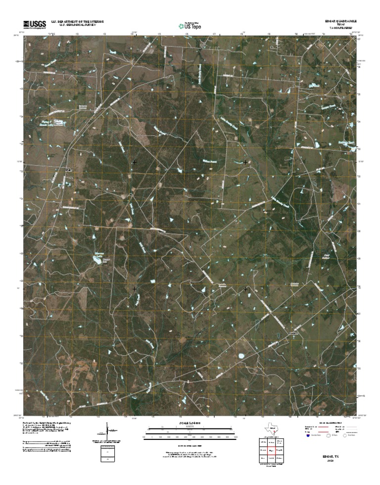 Topographic Map of Edgar | PDF | United States Geological Survey | Geodesy