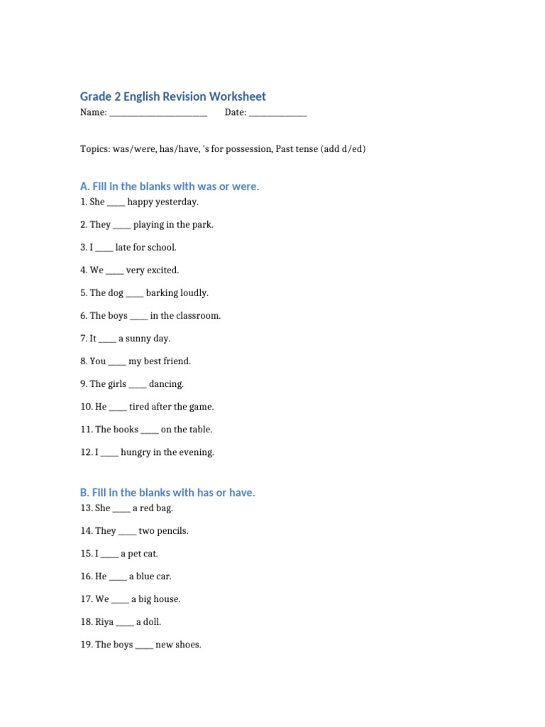 Grade 2 Revision Worksheet | PDF | Chess Openings | Chess