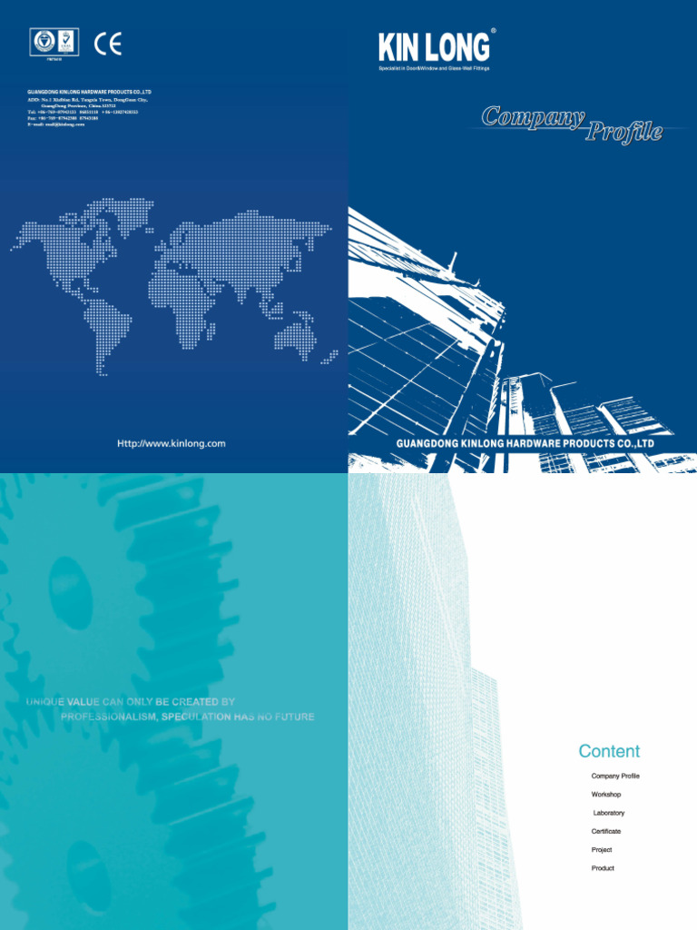 2010 Kinlong Company Profile | PDF