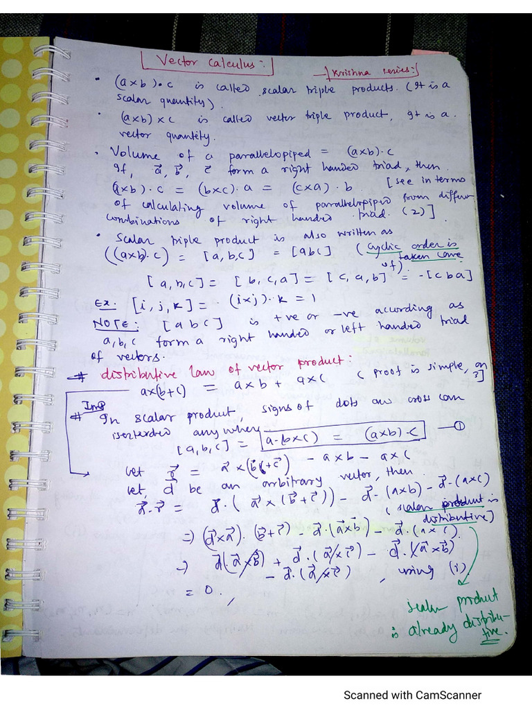 Vector Calculus | PDF