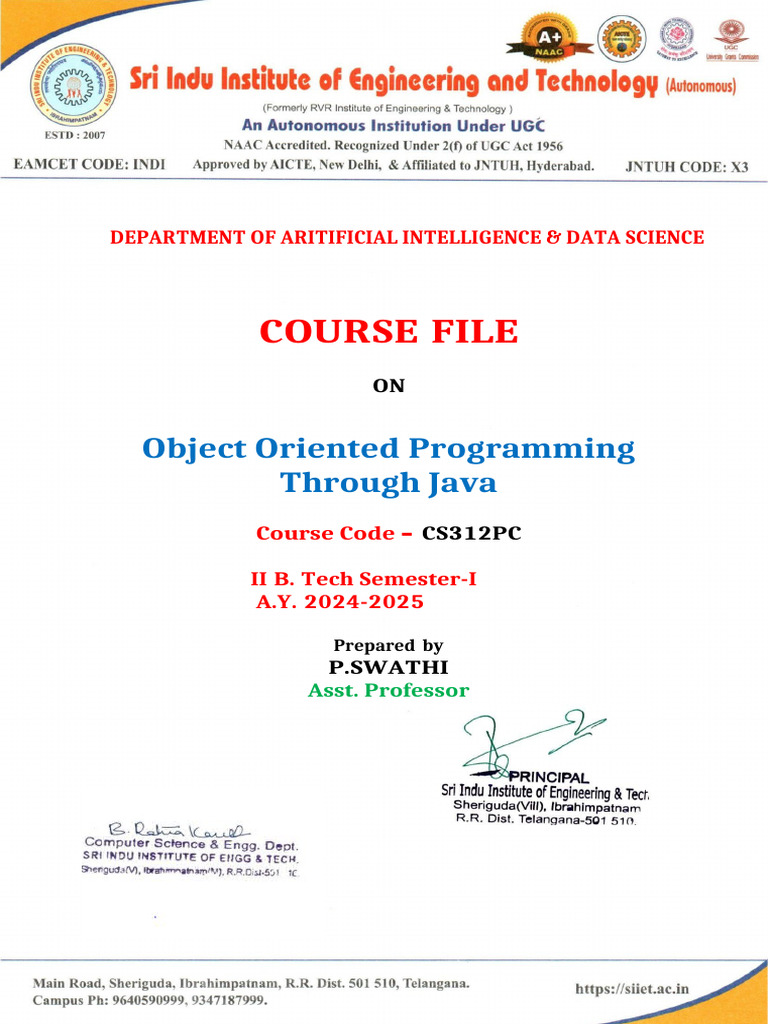 Java Lab 2023-24 (1) Swathi Aids | PDF | Engineering | Artificial ...