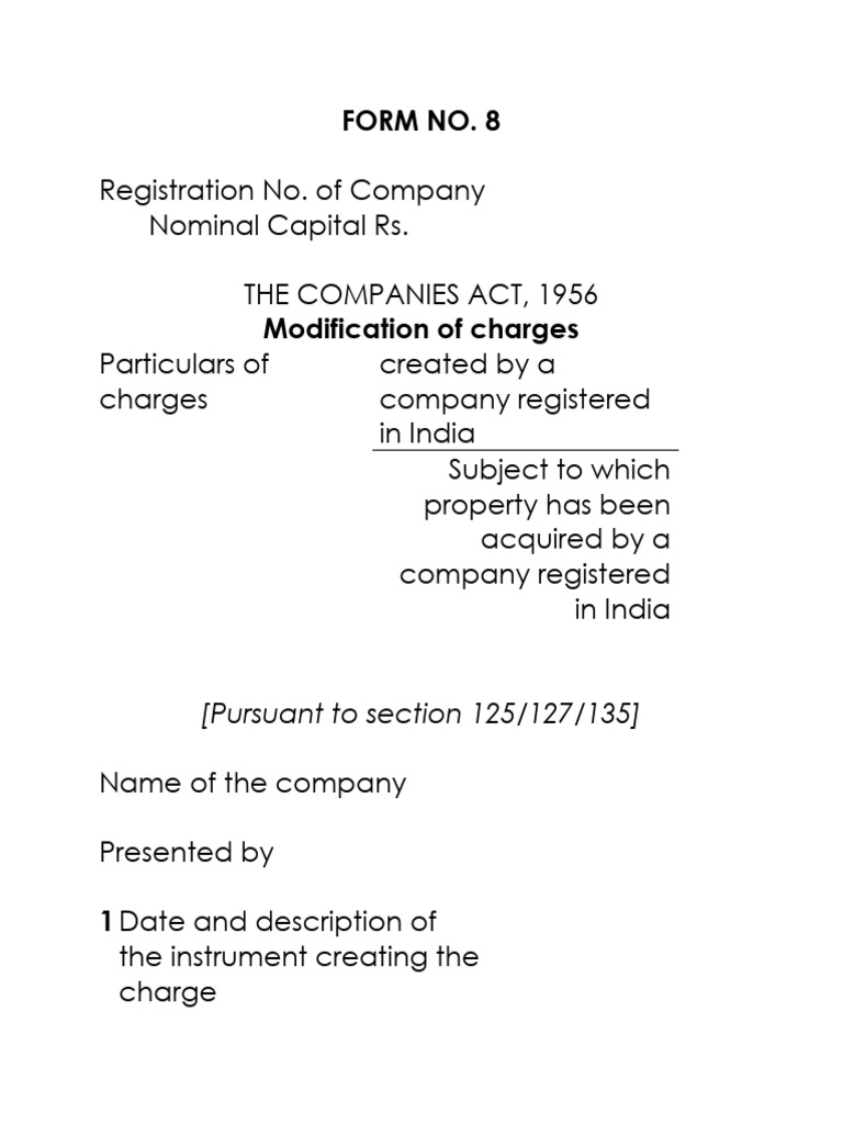 Form 8 | PDF