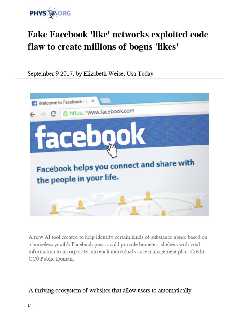 2017 09 Fake Facebook Networks Exploited Code | PDF