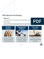 VW EPR Objective And Strategy To Promote PCP Awareness