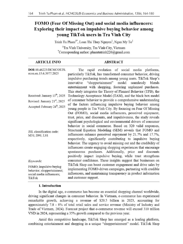 FOMO | PDF