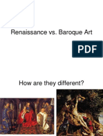 Renaissance Vs Baroque Art