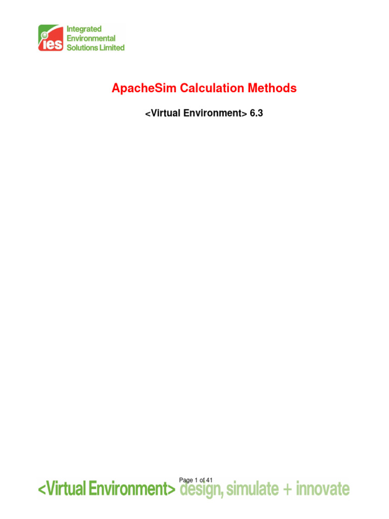 Apaches Im Calculation Methods | PDF | Heat Transfer | Convection