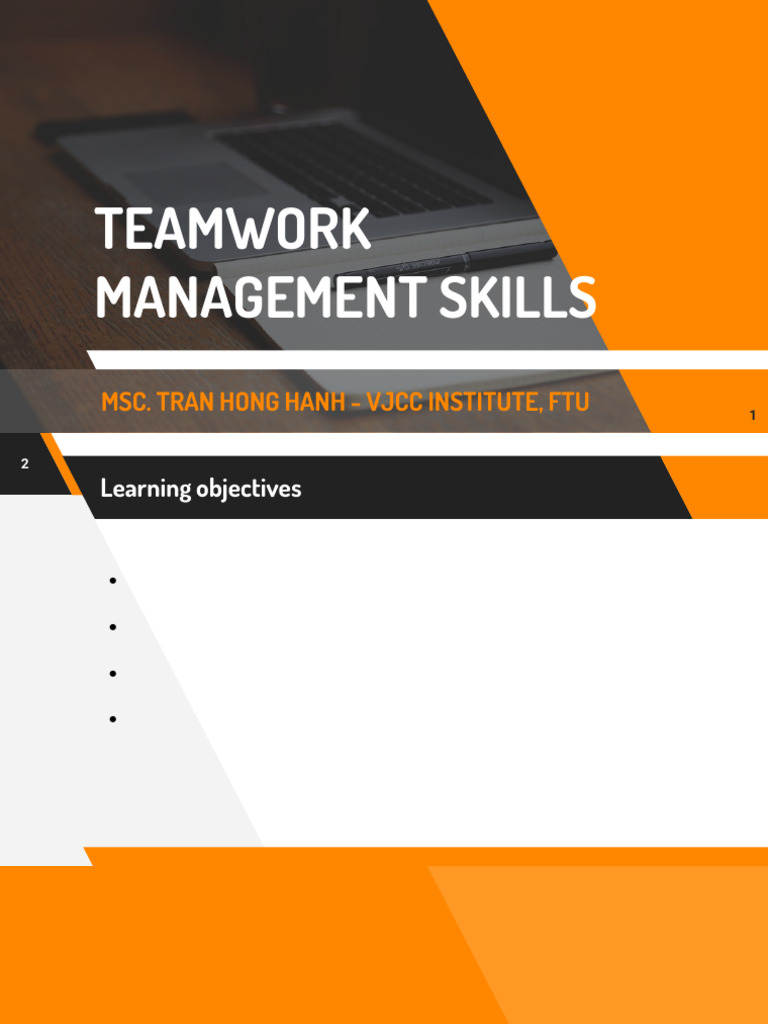Teamwork Management | PDF | Goal | Group Cohesiveness