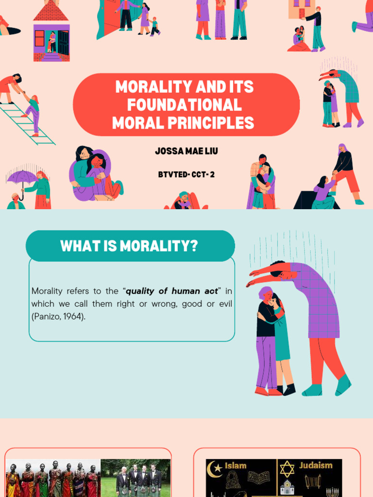 Liu, Jossa Mae - Morality and Its Foundational Moral Principles | PDF ...