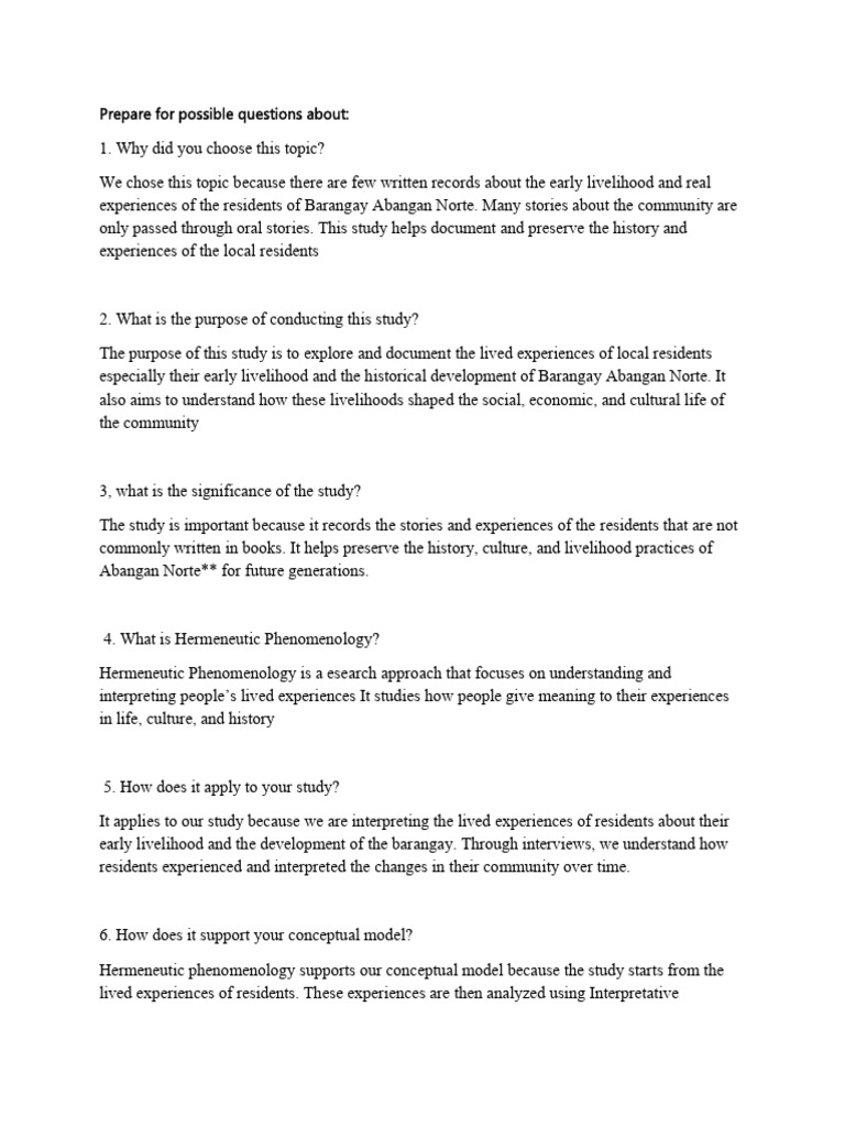 Prepare To Explain - Why You Chose The Theory - How It Applies | PDF ...