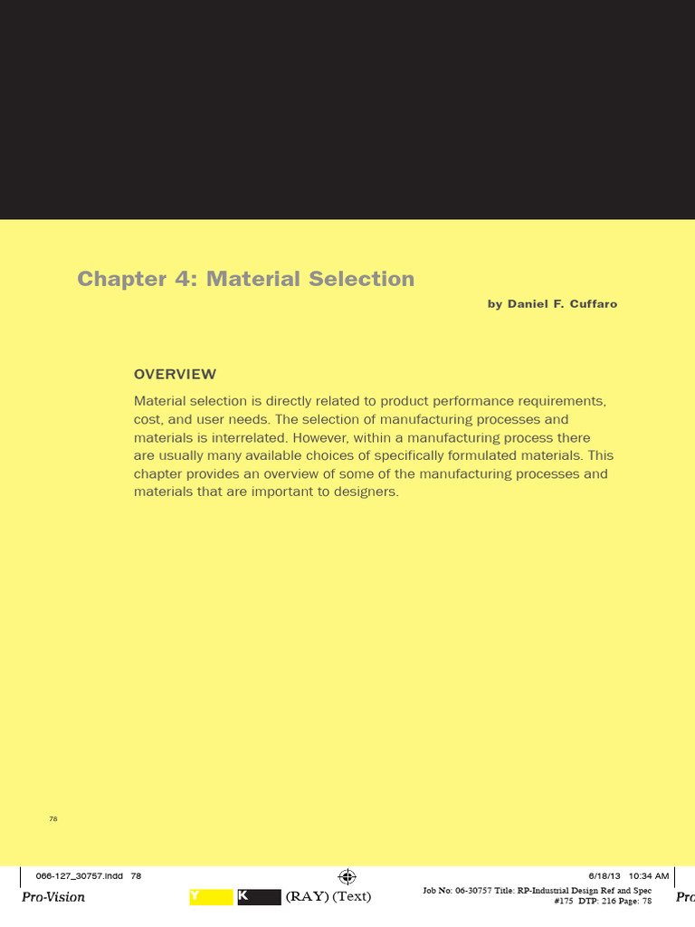 The Industrial Design Reference and Specification ... - (CHAPTER 4 ...