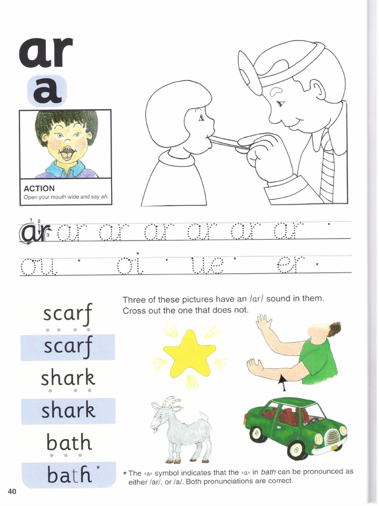 Jolly Phonics Pupil Book 1 - P 05 | PDF