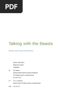 Download Talking with the Beasts by Esra SN101517172 doc pdf