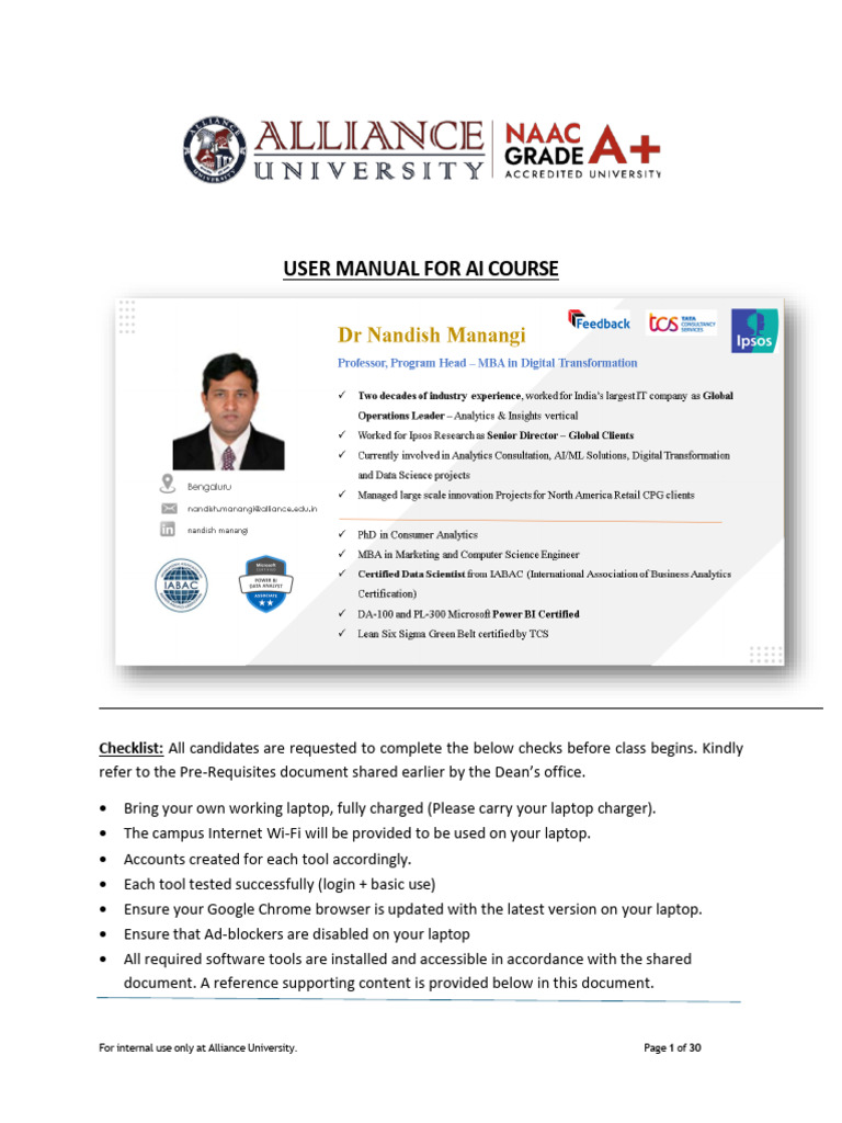 AI Tools Installation User Manual | PDF | Computing | Software