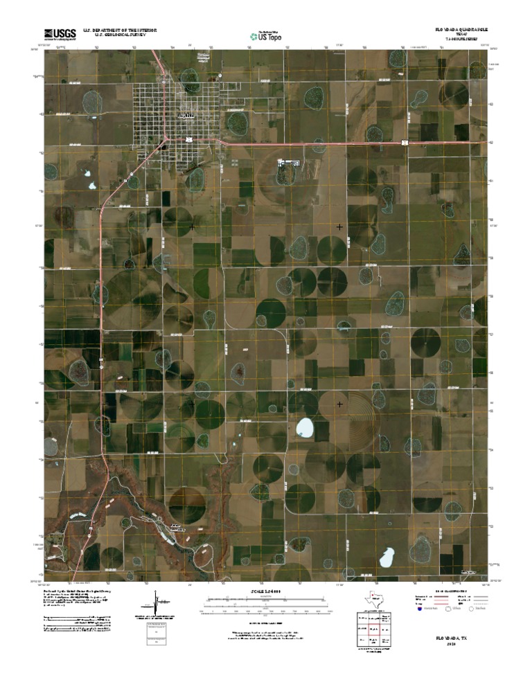 Topographic Map of Floydada PDF United States Geological Survey