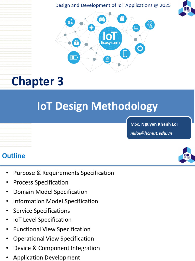 Chapter 3 - IoT Design Methodology | PDF | Internet Of Things | System