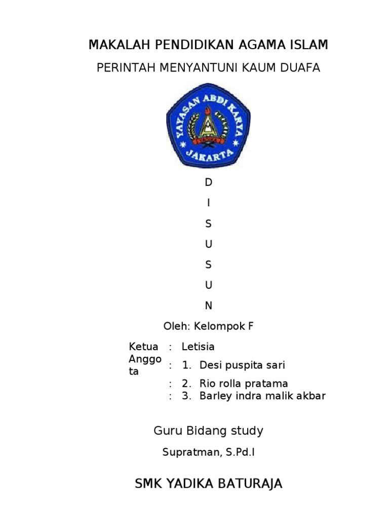 Pendidikan Agama Islam Eudict Indonesianenglish