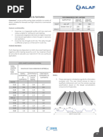 IBR Roof Sheeting Specifications Guide | PDF | Sheet Metal | Roof