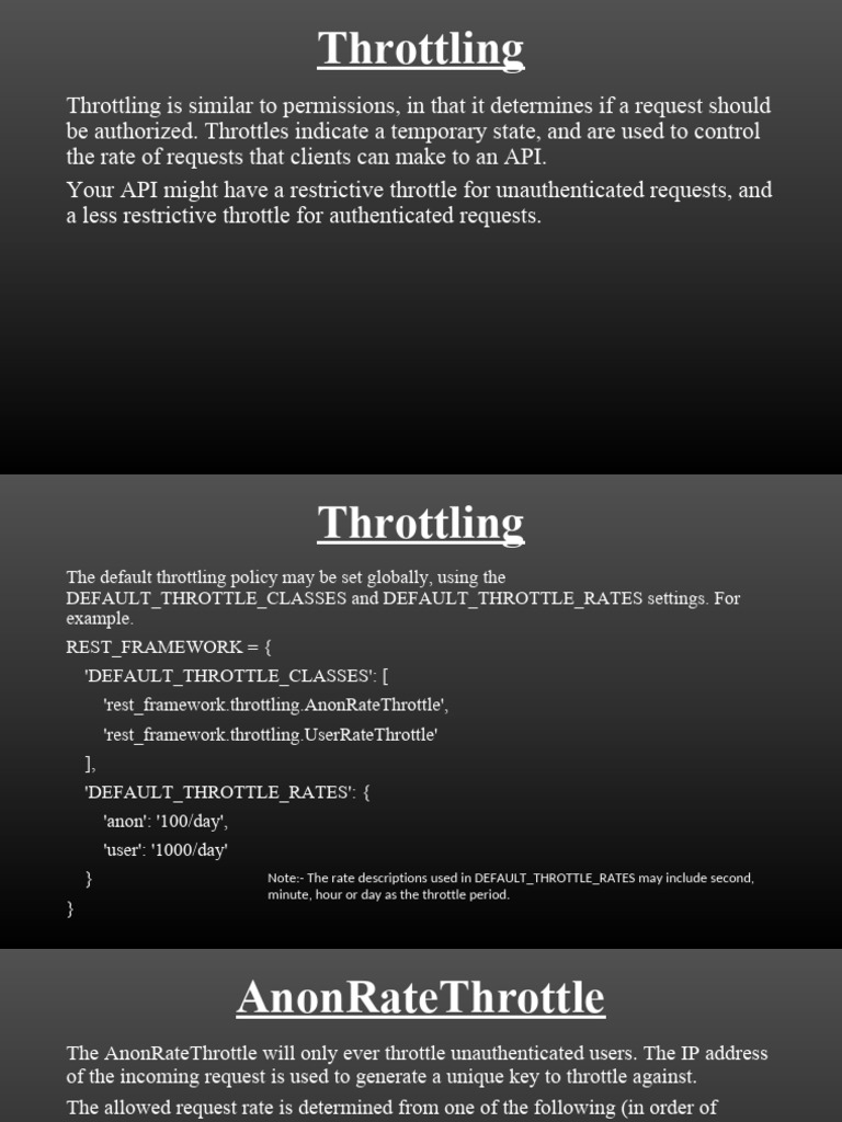 Throttling Compressed | PDF | Computing | Internet