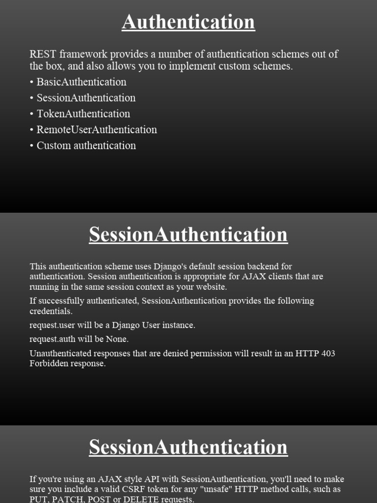 Session Authentication and Permission-Compressed | PDF | Computer ...