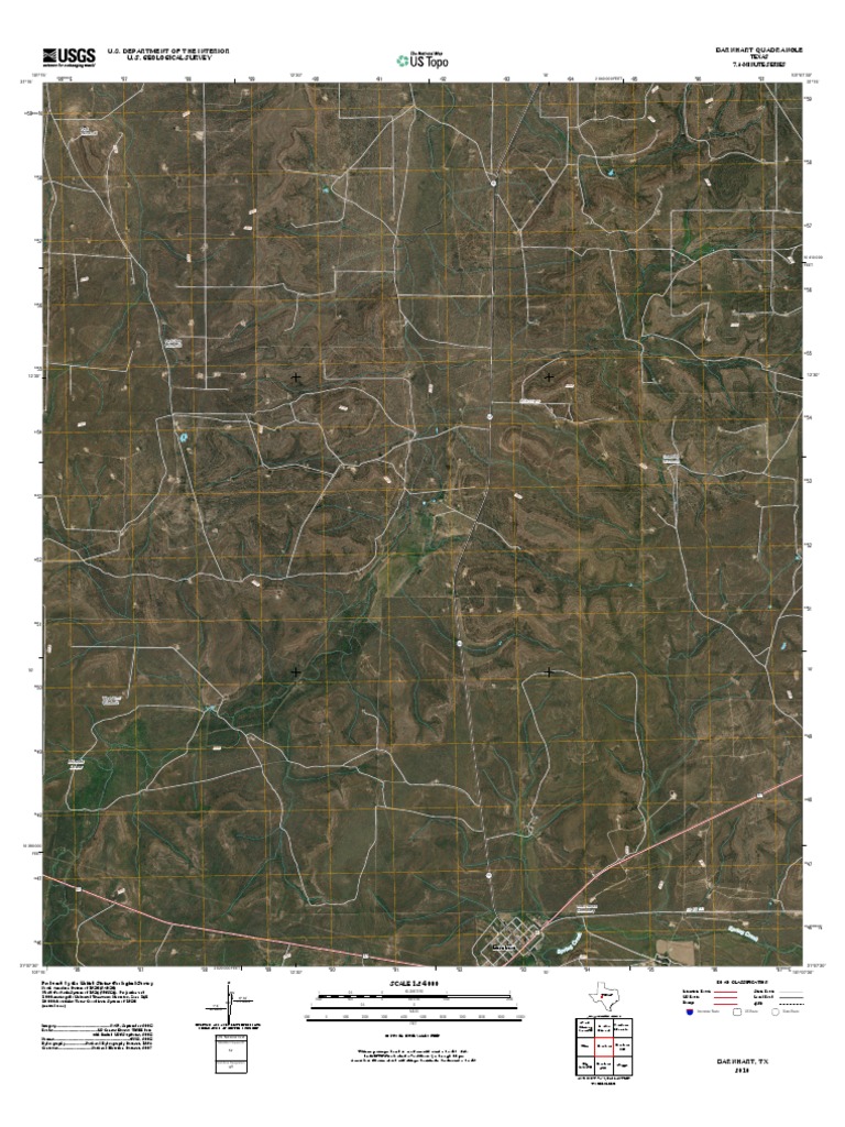 Topographic Map of Barnhart PDF