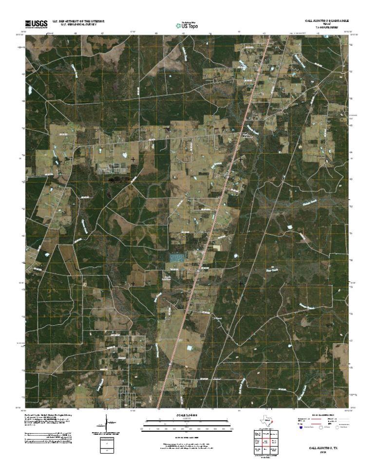 Topographic Map of Call Junction | PDF | United States Geological ...