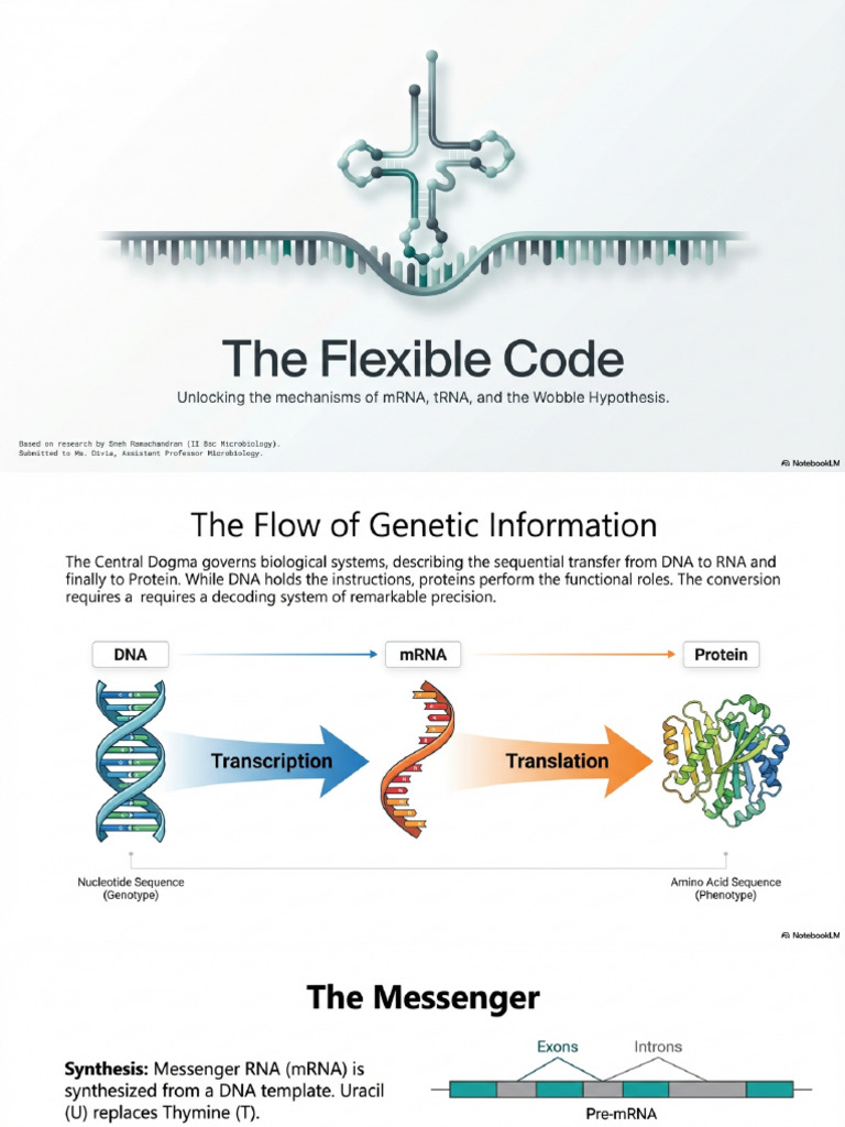 Genetic Code Wobble Mechanism | PDF