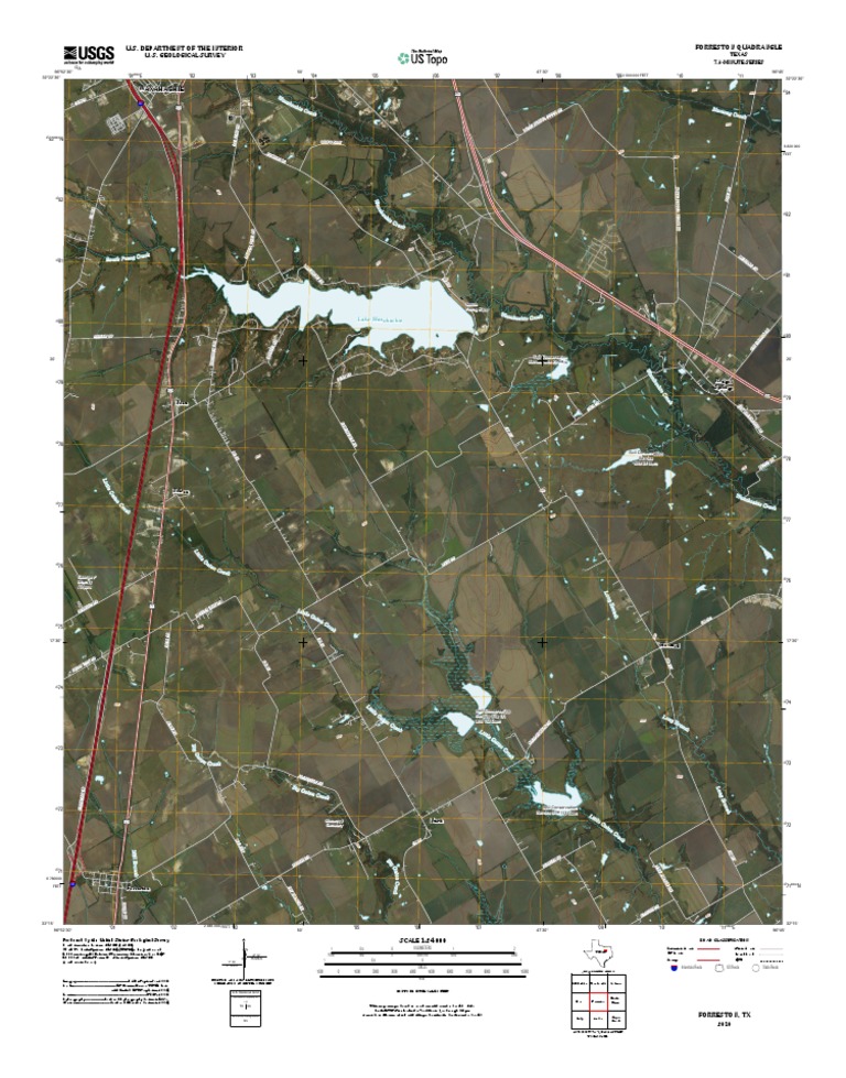Forreston TX Topographic Map | PDF | United States Geological Survey ...