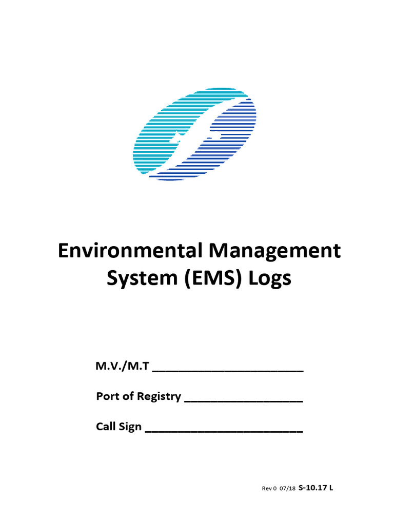 Ems Log | PDF | Fuel Oil | Leak
