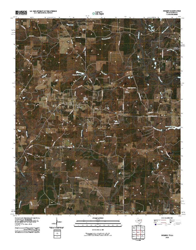 Topographic Map of McLeod PDF