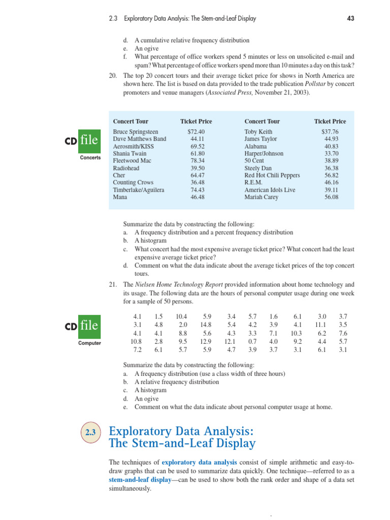 Stat 3 | PDF | Scatter Plot