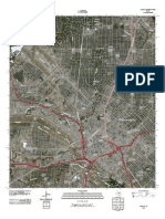 Topographic Map of Dallas