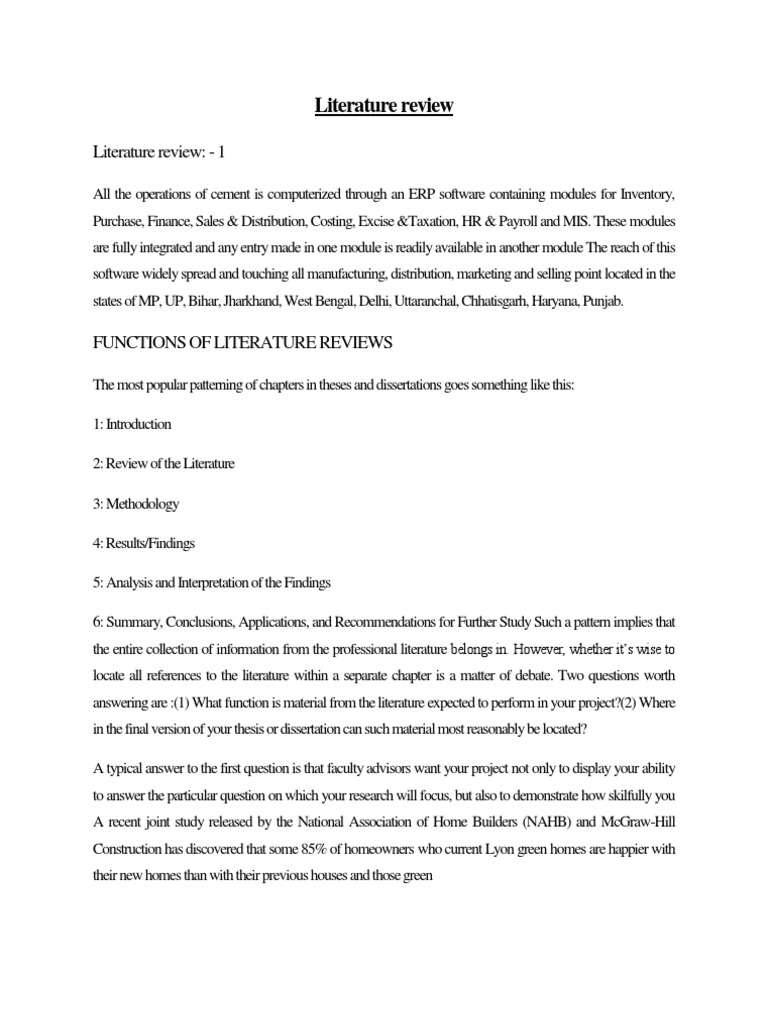 What is a literature review image